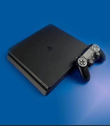 ps4 controller: Playstation 4 Slim oyun konsolu, 9.00 Prasvka versiyası ilə təklif — 1
