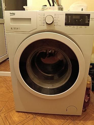 ucuz parca: Paltaryuyan maşın Beko, 8 kq, İşlənmiş, Avtomat, Qurutmasız — 1