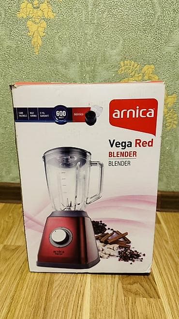 fen qabi: Tel:099-597-75-75 Arnica Vega Red blender kaktel aparati - Güc: 600 W — 1