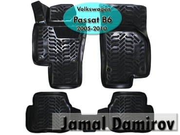 антискользящие коврики: Volkswagen passat b6 2005-2010 və hər növ avtomobil üçün poliuretan — 1