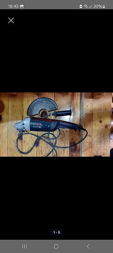 bağ alətləri: Bosch Professional bucaqslayderi -Laqonda - Brend/model: Bosch — 1