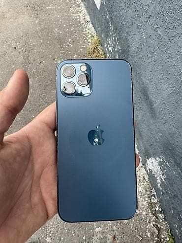 IPhone 12 Pro, 128 GB, Pacific Blue, Face ID lalafo.az -da IPhone 12 Pro, 128 GB, Pacific Blue, Face ID