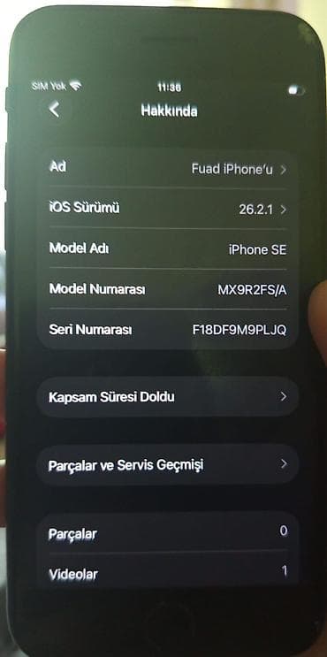 redmi note 15 pro kontakt home: IPhone SE 2020, 64 GB, Qara, Barmaq izi, Qırıq — 2