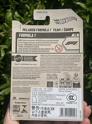 hot wheels f1: McLaren, 2025 il, 1:64, Dəmir, Pulsuz çatdırılma, Ünvandan götürmə — 4