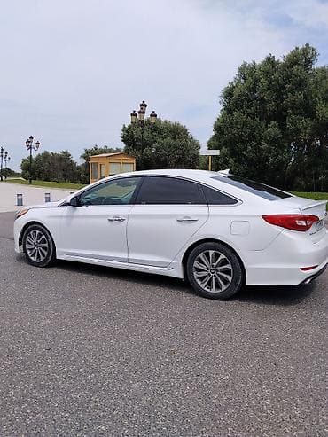 265 75 16: Hyundai Sonata Sport – ağ rəngli, zərif və komfortlu sedan.masnin 2015 — 3