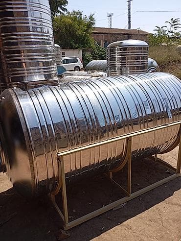 su kenleri: Paslanmayan poladdan su çənləri Məhsul təsviri: - Material: Yüksək — 4