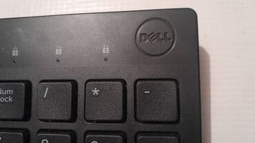 notebook klaviatura satisi: Elanı diqqətlə oxuyun. "Dell" simsiz klaviatura satılır. USB adaptor — 3
