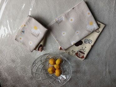 metbex cilciraqlari: Mətbəx üçün Yeni rəng - Bej Pambıq Dəsmal, Ünvandan götürmə — 2