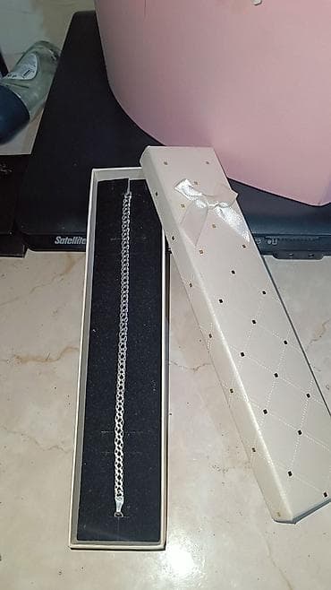 poladan qolbag: Bilərzik, Gümüş, 6 g, Pulsuz çatdırılma — 3