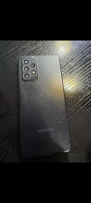 samsung a52 telefon: Samsung Galaxy A52, rəng - Qara, Barmaq izi — 2