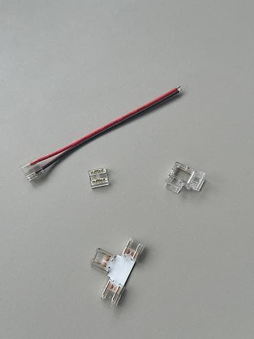 Led birləştirici 8mm-lik lentalar üçün birləşdiricilər. Düz