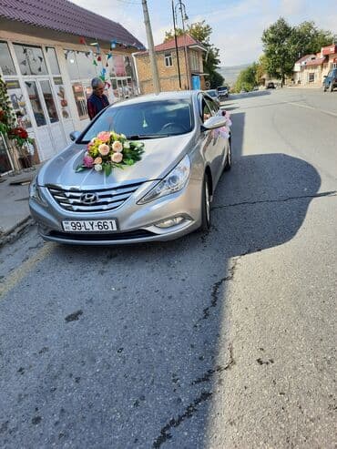 турбо.аз все об автомобилях в азербайджане: Hyundai Sonata sedan - Küllü boz (gümüş) rəng - Nömrə: 99-LY-661 (AZ) — 5