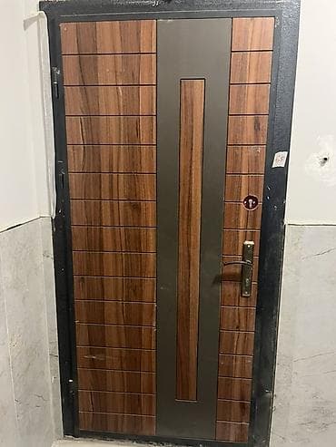 Dəmir giriş qapısı dəsti 205x90 - Material: polad/dəmir karkas