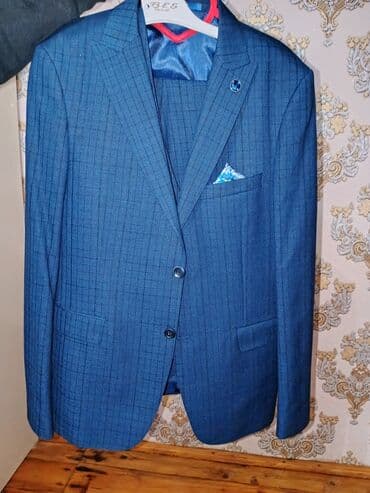 yuxuda sırğa hədiyyə almaq: Kostyum, Demisezon, XL, rəng - Göy — 4