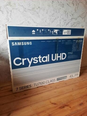 televizor barter: İşlənmiş Televizor Samsung LED ekran 43" HD (1366x768), Ünvandan götürmə — 2