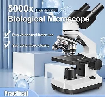 elektron mikroskop: Mikroskop Model: XSD86B4 Bu 5000× bioloji mikroskop hüceyrələrin — 2