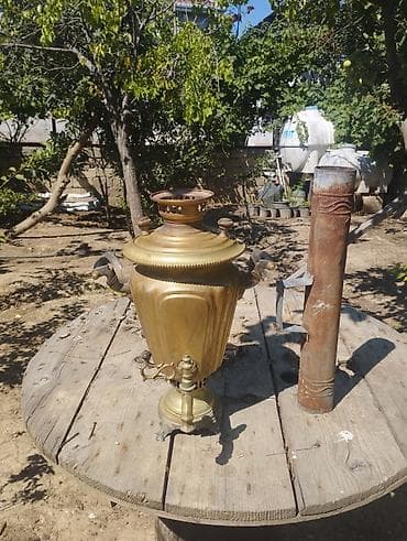 İşlənmiş Od Samovar, 5 l, Ünvandan götürmə — 1
