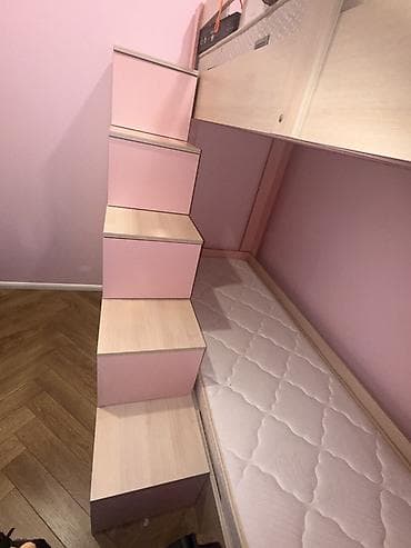 Oğlan və qız üçün, Çarpayı, Siyirməli, Laminat — 2