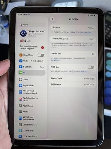 apple m1: Apple iPad mini 7 (2024), 8,4", 128 GB, Ünvandan götürmə — 3