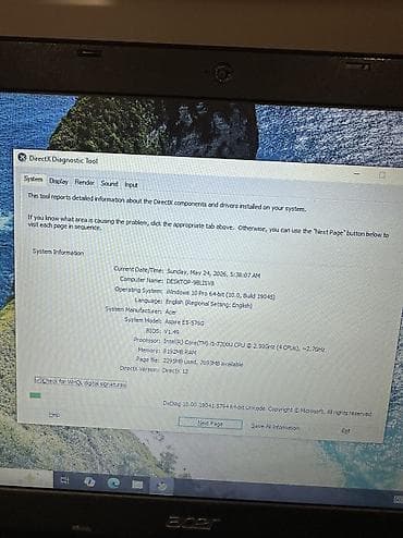 noutbuk ucuz: Acer Aspire ES-576G noutbuku Noutbuk ideal veziyyetdedir cox yaxshi — 4