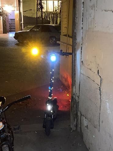 Elektrik skuter – “PRO” seriyası - Güclü ön və arxa işıqlanma
