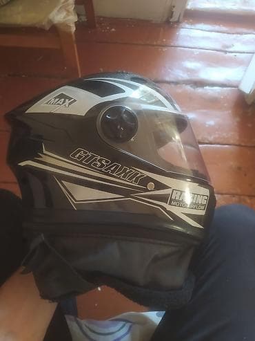 646 motor: Motosiklet dəbilqəsi – tamüzlü, açılıb-bağlanan vizorlu model — 2