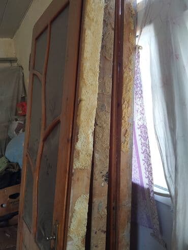 işlənmiş taxta: Qonaq otağı üçün İşlənmiş Otaq qapısı 90x220 sm Çərçivə ilə, Zəmanətsiz, Ödənişli çatdırılma — 1