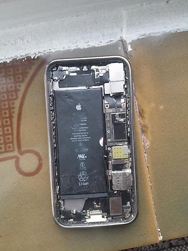 IPhone 11, 128 GB, Mavi, Qırıq, Simsiz şarj, Face ID — 1