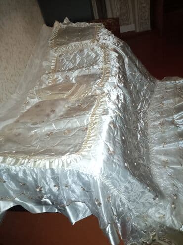 Digər tekstil: Yataq üçün Yeni rəng - Bej Yataq örtüyü, Ünvandan götürmə — 8