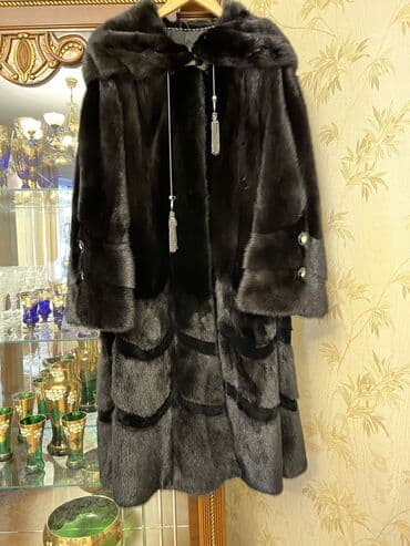 Kürk, 3XL, rəng - Qara