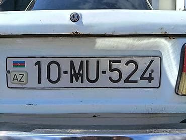 Avtomobil nömrə nişanı: 10-MU-524 (AZ) Satilir Qiyməti Razilasma yolu