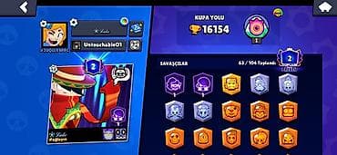 Brawl Stars oyun hesabı – vizual məhsul dəsti və irəliləyiş - Kupa — 2