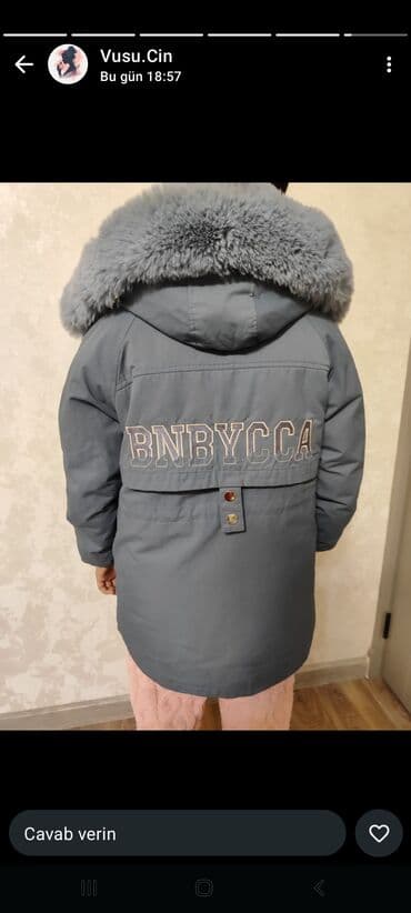 Üst geyimləri: Raz -Xl yaxşı vəziyyətdədi heç bir ləkə defekti yoxdu.Razılaşma yolu — 2