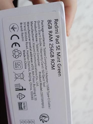 en ucuz laptop vatan: Redmi Pad SE planşet – Mint Green rəng Texniki xüsusiyyətlər: - — 4