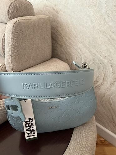 deri sumka: Əl çantası, Karl Lagerfeld, Yeni — 4
