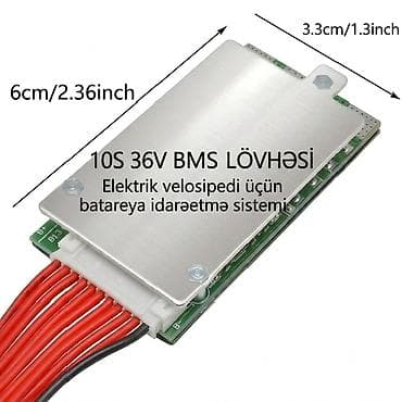36V 10S BMS lövhəsi – elektrik velosipedi üçün batareya idarəetmə — 1
