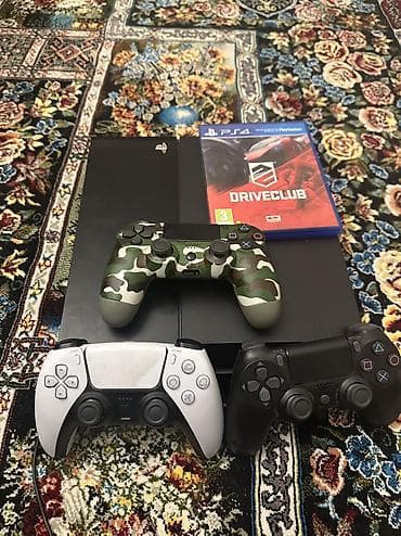 ps 4 oyunları: PlayStation 4 (PS4) komplekti,YADDAŞ 1TB Sistem 13.50 Playstation əla — 1