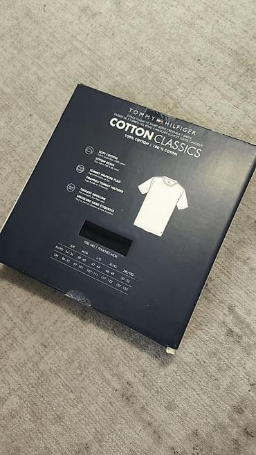 Futbolka, Tommy Hilfiger, L, rəng - Qara — 5