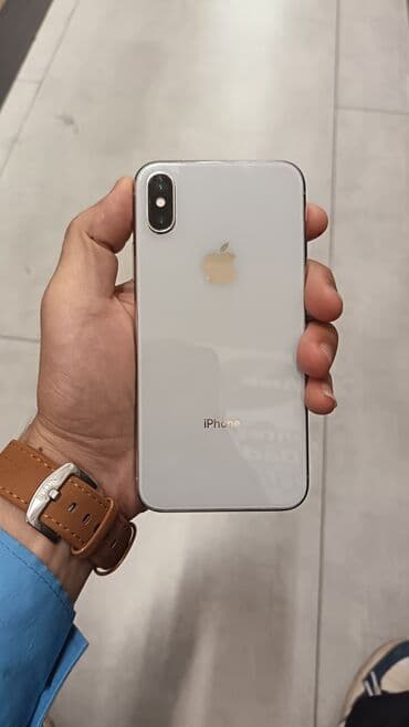 iphone 8 plus sumqayıt: IPhone X, 256 GB, Gümüşü, Face ID — 2