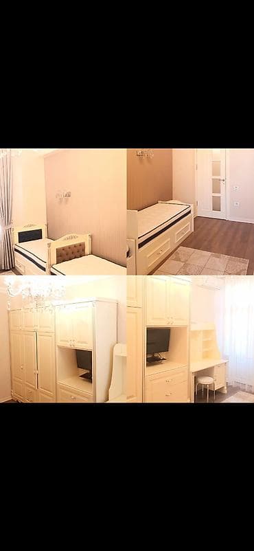 Oğlan və qız üçün, 2 təknəfərlik çarpayı