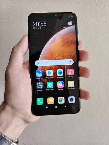 Redmi Note 6 Pro, 64 GB, rəng - Qara, İki sim kartlı, Barmaq izi