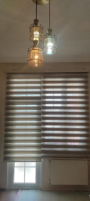 Məhsul: Zolaqlı zebra pərdə Təsvir: - Üfüqi zolaqlı zebra tipli