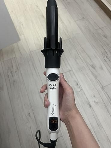 su dalgasi fen: Hairens Quick Styler saç burğu Sağa-sola firlana bilən başlıq Sensor — 1