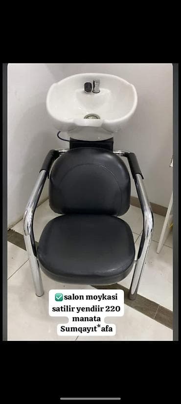 Оборудование для красоты и эстетики: ✅salon moykasi satilir yendiir 220 manata
Sumqayıt*afa — 1