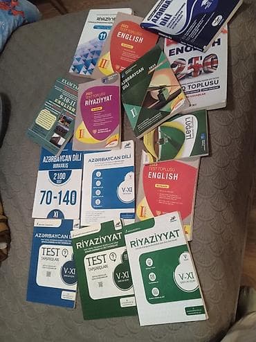 Книги и журналы: Abituriyent və məktəblilər üçün dərs və test vəsaitləri dəsti içərisi — 3