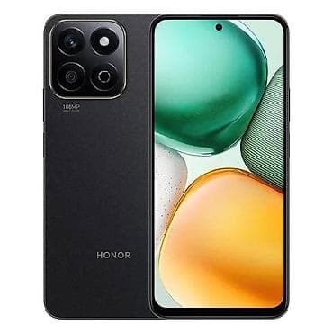 telefon powerbank: Honor X7c, 256 GB, rəng - Qara, İki sim kartlı — 1