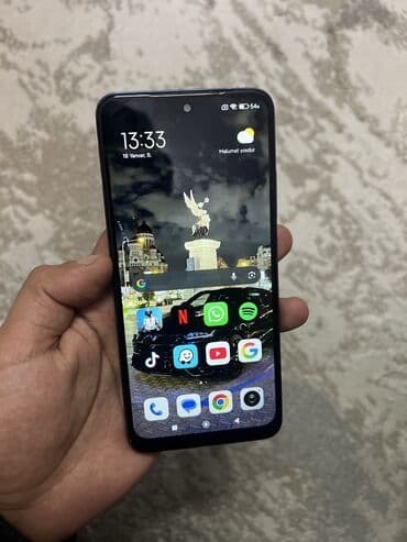 quba telfon: Redmi Note 11S, 128 GB, rəng - Göy, Face ID — 5