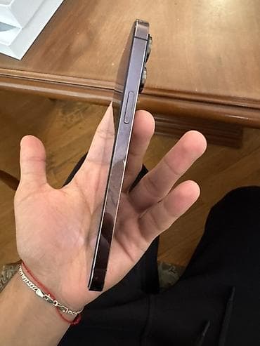 macbook pro ikinci el: IPhone 14 Pro Max, 128 GB, Deep Purple, Simsiz şarj — 3