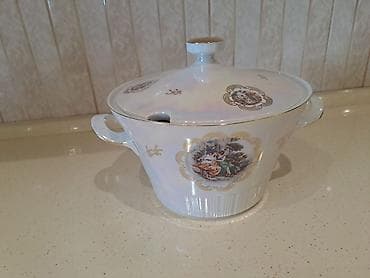 Sup qabları, 1 əd, rəng - Ağ, Farfor