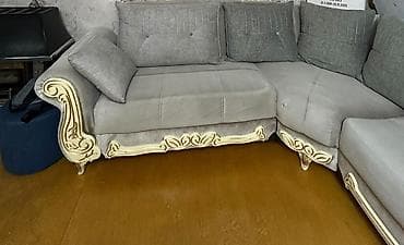 krep parca: Künc divan, İşlənmiş, Açılan, Bazalı, Parça, Çatdırılma yoxdur — 3